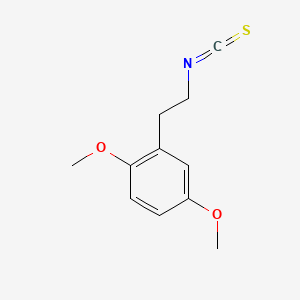 molecular formula C11H13NO2S B1297067 2,5-二甲氧基苯乙基异硫氰酸酯 CAS No. 56771-74-5