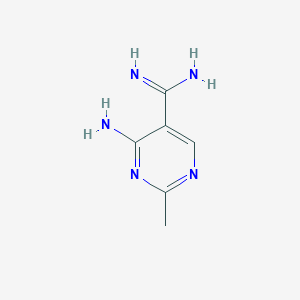 4-Amino-2-methylpyrimidine-5-carboximidamide