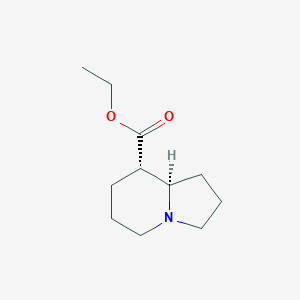 cis-Ethyl octahydroindolizine-8-carboxylate