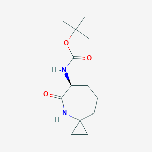 (S)-tert-Butyl (5-oxo-4-azaspiro[2.6]nonan-6-yl)carbamate