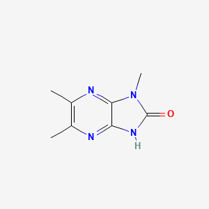 1,5,6-Trimethyl-1,4-dihydro-2H-imidazo[4,5-B]pyrazin-2-one