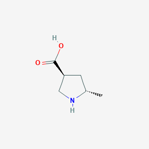 (3S,5S)-5-Methylpyrrolidine-3-carboxylic acid