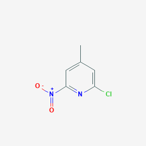 2-Chloro-4-methyl-6-nitropyridine