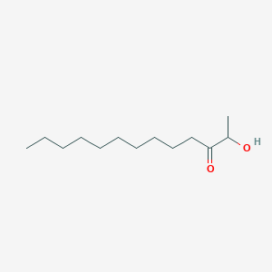 2-Hydroxytridecan-3-one