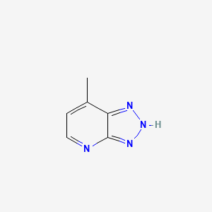 7-Methyl-3H-(1,2,3)triazolo(4,5-b)pyridine