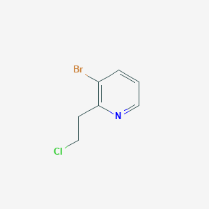 3-Bromo-2-(2-chloroethyl)pyridine