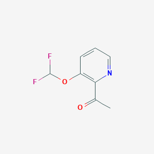 1-(3-(Difluoromethoxy)pyridin-2-yl)ethan-1-one