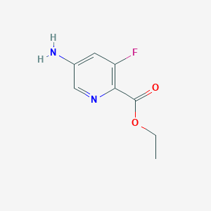 Ethyl 5-amino-3-fluoropicolinate