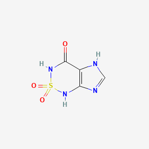 1,5-Dihydroimidazo[4,5-C][1,2,6]thiadiazin-4(3h)-One 2,2-Dioxide