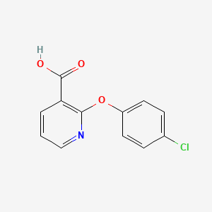 B1297117 2-(4-Chlorophenoxy)nicotinic acid CAS No. 51362-37-9