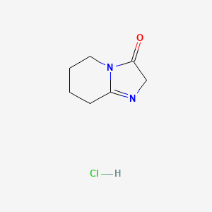 5,6,7,8-Tetrahydroimidazo[1,2-a]pyridin-3(2H)-one hydrochloride