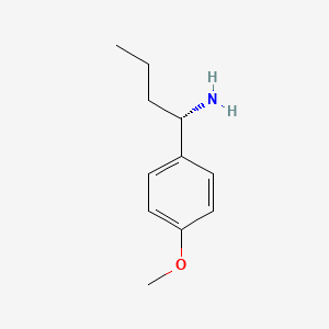 (S)-1-(4-Methoxyphenyl)butan-1-amine