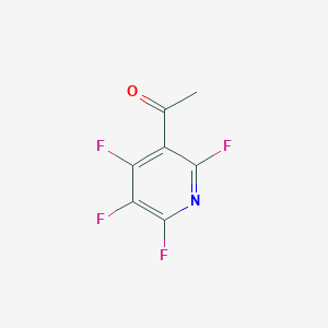 1-(Perfluoropyridin-3-yl)ethan-1-one