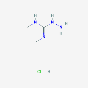 (E)-N,N'-Dimethylhydrazinecarboximidamide hydrochloride