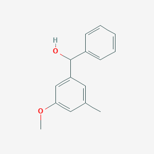 (3-Methoxy-5-methylphenyl)(phenyl)methanol