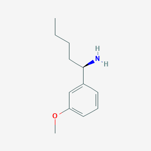 (R)-1-(3-Methoxyphenyl)pentan-1-amine