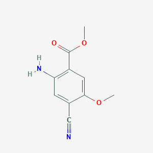 Methyl 2-amino-4-cyano-5-methoxybenzoate