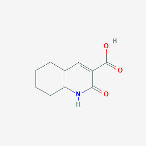 B1297143 2-Oxo-1,2,5,6,7,8-hexahydroquinoline-3-carboxylic acid CAS No. 64500-54-5
