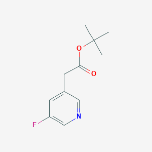 tert-Butyl 2-(5-fluoropyridin-3-yl)acetate