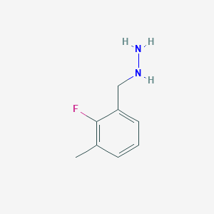 (2-Fluoro-3-methylbenzyl)hydrazine