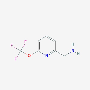 (6-(Trifluoromethoxy)pyridin-2-yl)methanamine