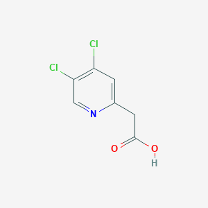 2-(4,5-Dichloropyridin-2-YL)acetic acid