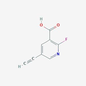 5-Ethynyl-2-fluoronicotinic acid