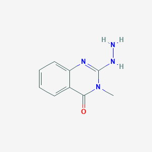 B1297175 2-hydrazino-3-methylquinazolin-4(3H)-one CAS No. 61507-80-0