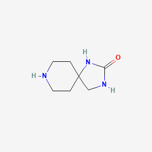molecular formula C7H13N3O B1297181 1,3,8-Triazaspiro[4.5]decan-2-one CAS No. 561314-52-1