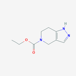 ethyl 6,7-dihydro-1H-pyrazolo[4,3-c]pyridine-5(4H)-carboxylate