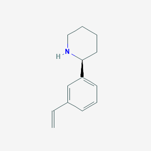 (S)-2-(3-Vinylphenyl)piperidine