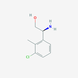 (S)-2-Amino-2-(3-chloro-2-methylphenyl)ethanol