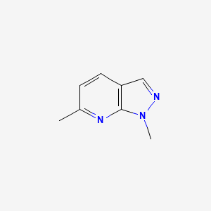 1,6-Dimethyl-1H-pyrazolo[3,4-b]pyridine