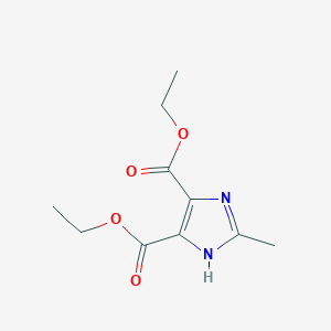 molecular formula C10H14N2O4 B1297259 diethyl 2-methyl-1H-imidazole-4,5-dicarboxylate CAS No. 65611-53-2