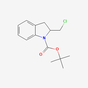 tert-Butyl 2-(chloromethyl)indoline-1-carboxylate