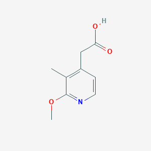 2-(2-Methoxy-3-methylpyridin-4-yl)acetic acid