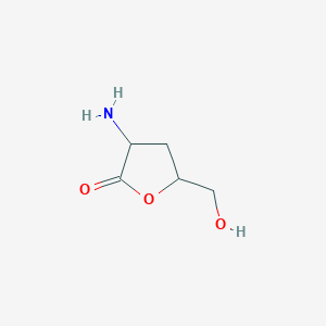 3-Amino-5-(hydroxymethyl)dihydrofuran-2(3H)-one