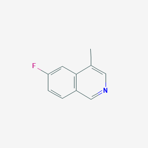 6-Fluoro-4-methylisoquinoline