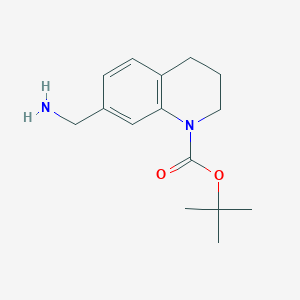 tert-Butyl 7-(aminomethyl)-3,4-dihydroquinoline-1(2H)-carboxylate