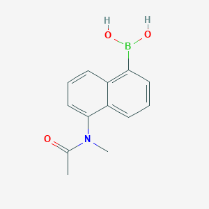 (5-(N-Methylacetamido)naphthalen-1-yl)boronic acid