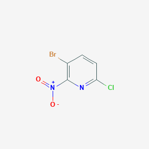 3-Bromo-6-chloro-2-nitropyridine