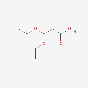 B1297302 3,3-Diethoxypropanoic acid CAS No. 6191-97-5