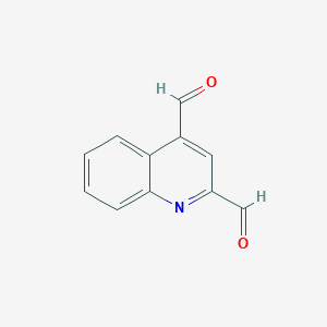 Quinoline-2,4-dicarbaldehyde