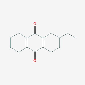 2-Ethyl-1,2,3,4,5,6,7,8-octahydroanthracene-9,10-dione