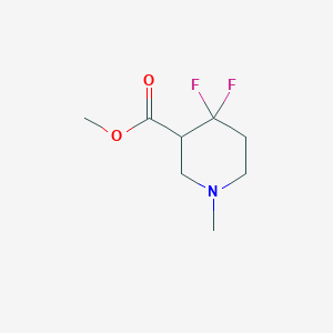 Methyl 4,4-difluoro-1-methylpiperidine-3-carboxylate