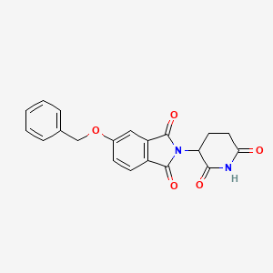 5-(Benzyloxy)-2-(2,6-dioxopiperidin-3-yl)isoindoline-1,3-dione