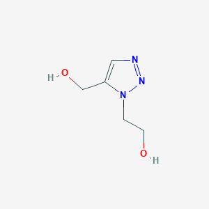 2-(5-(Hydroxymethyl)-1H-1,2,3-triazol-1-yl)ethanol