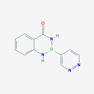 2-(Pyridazin-4-yl)-2,3-dihydrobenzo[d][1,3,2]diazaborinin-4(1H)-one