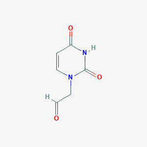 1(2h)-Pyrimidineacetaldehyde, 3,4-dihydro-2,4-dioxo-