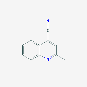 molecular formula C11H8N2 B1297338 2-Methylquinoline-4-carbonitrile CAS No. 29196-15-4